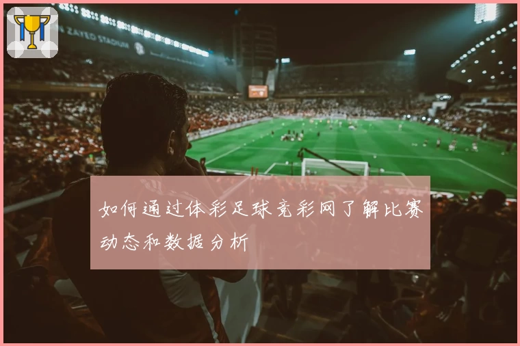 如何通过体彩足球竞彩网了解比赛动态和数据分析