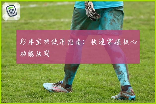 彩库宝典使用指南：快速掌握核心功能诀窍