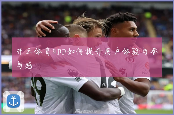 开云体育app如何提升用户体验与参与感