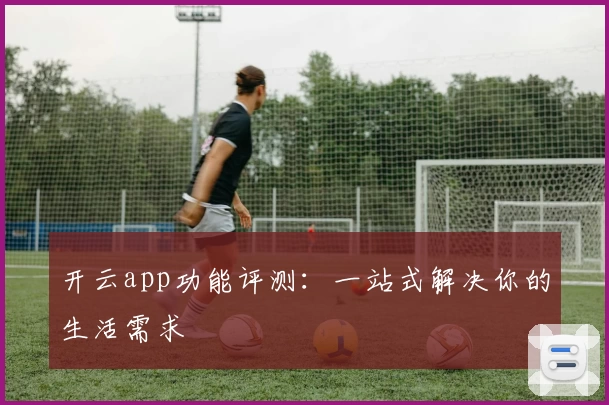开云app功能评测：一站式解决你的生活需求