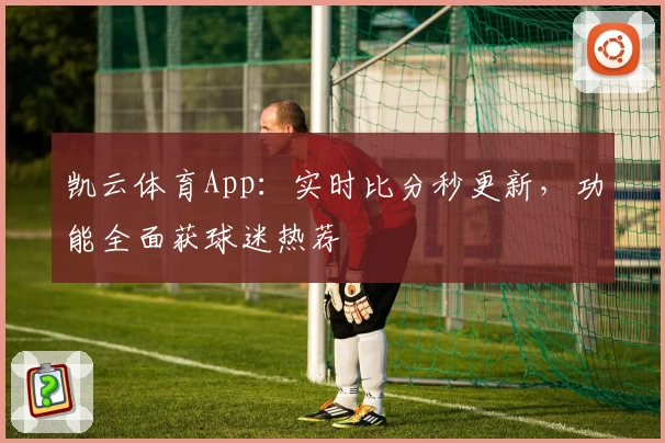 凯云体育App：实时比分秒更新，功能全面获球迷热荐
